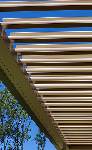 louvered roof systems