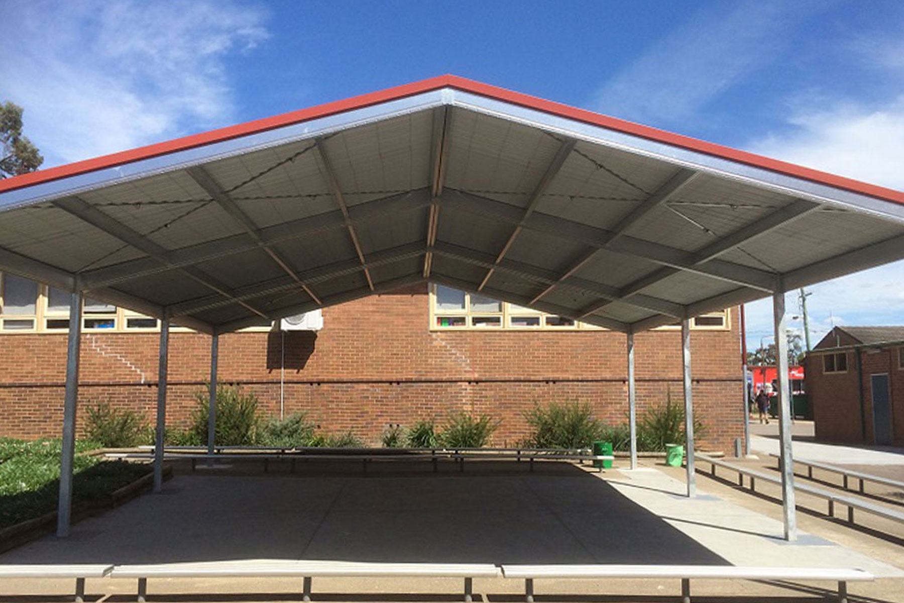 Covered Outdoor Learning Areas | COLA structure | School Projects